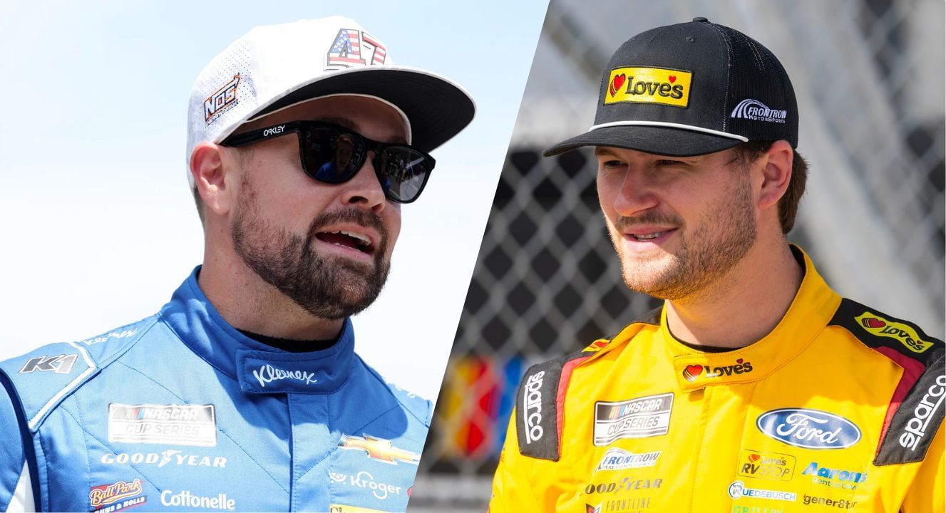 Ricky Stenhouse Jr. and Todd Gilliland