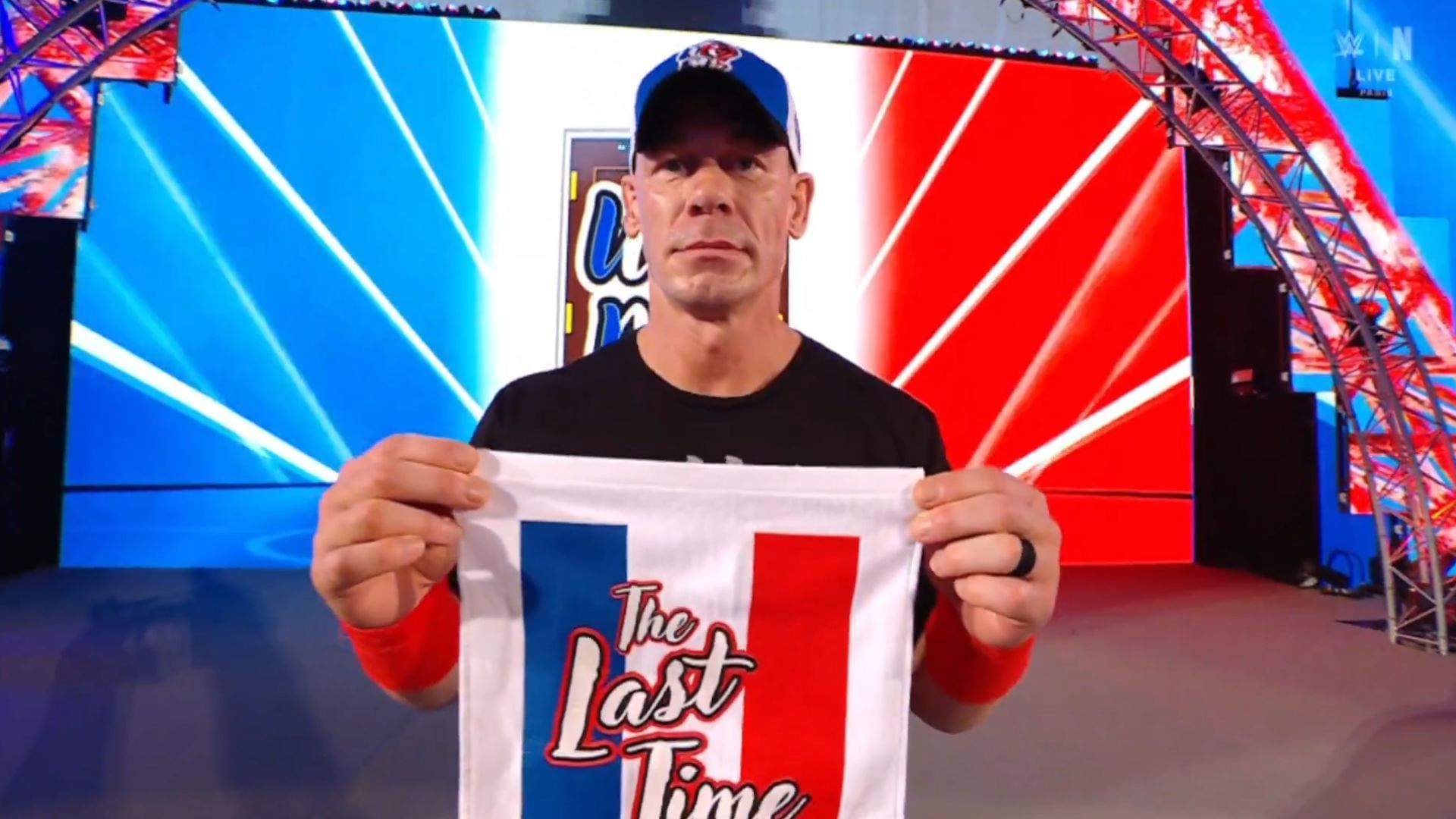 John Cena at Clash in Paris (Picture credits: WWE on Netflix)