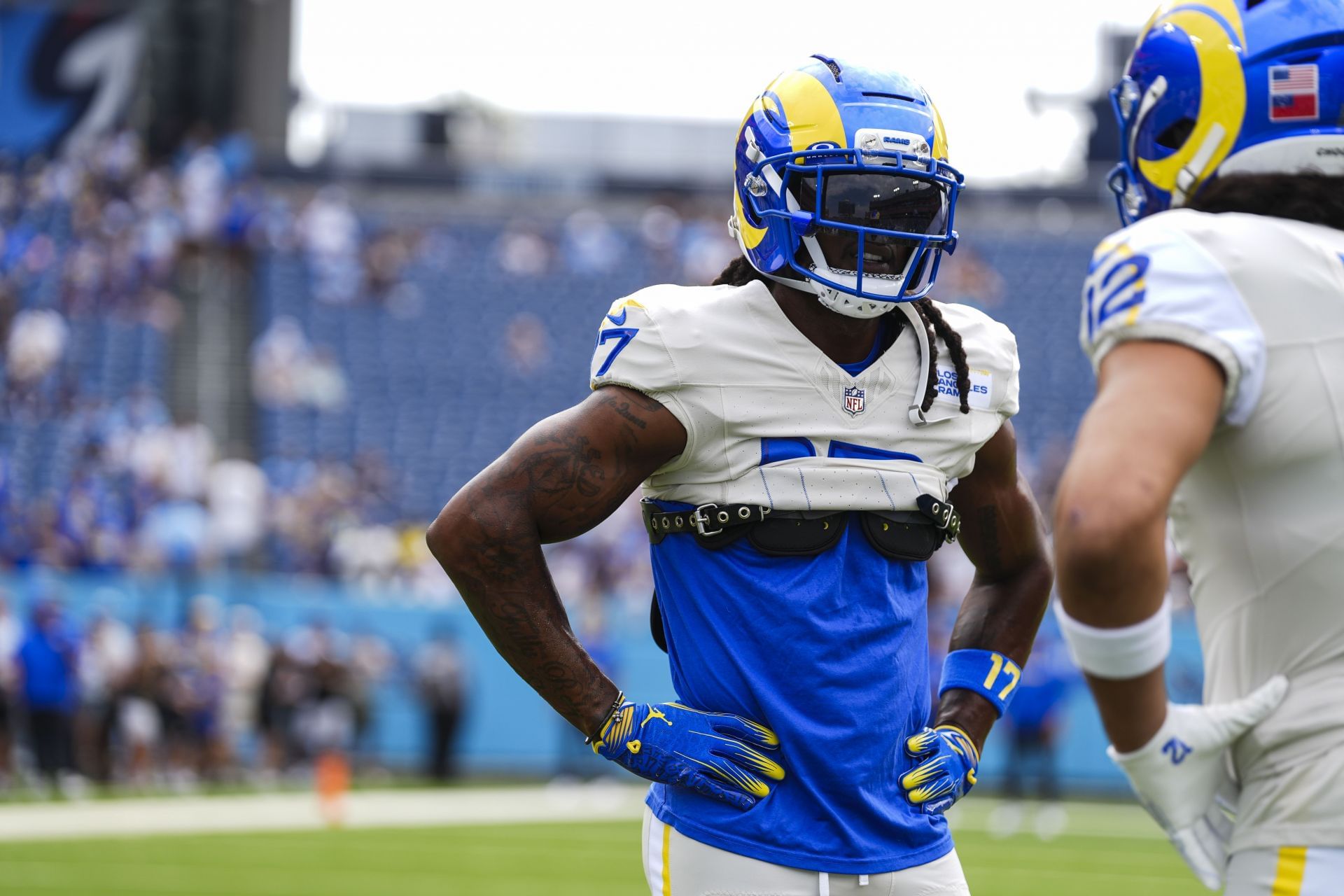 Davante Adams at Los Angeles Rams v Tennessee Titans - NFL 2025 - Source: Getty