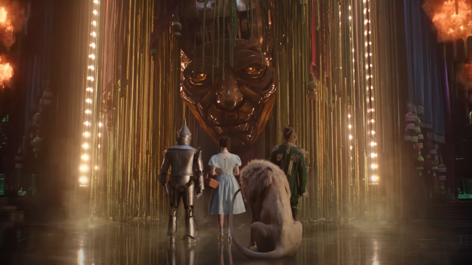  Dorothy Gale&rsquo;s first moments in the Land of Oz (Image via YouTube/Universal Pictures)