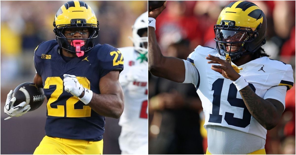 CFB fans roast Wolverines as Bryce Underwood gets into heated argument with RB Justice Haynes on sidelines during Oklahoma clash