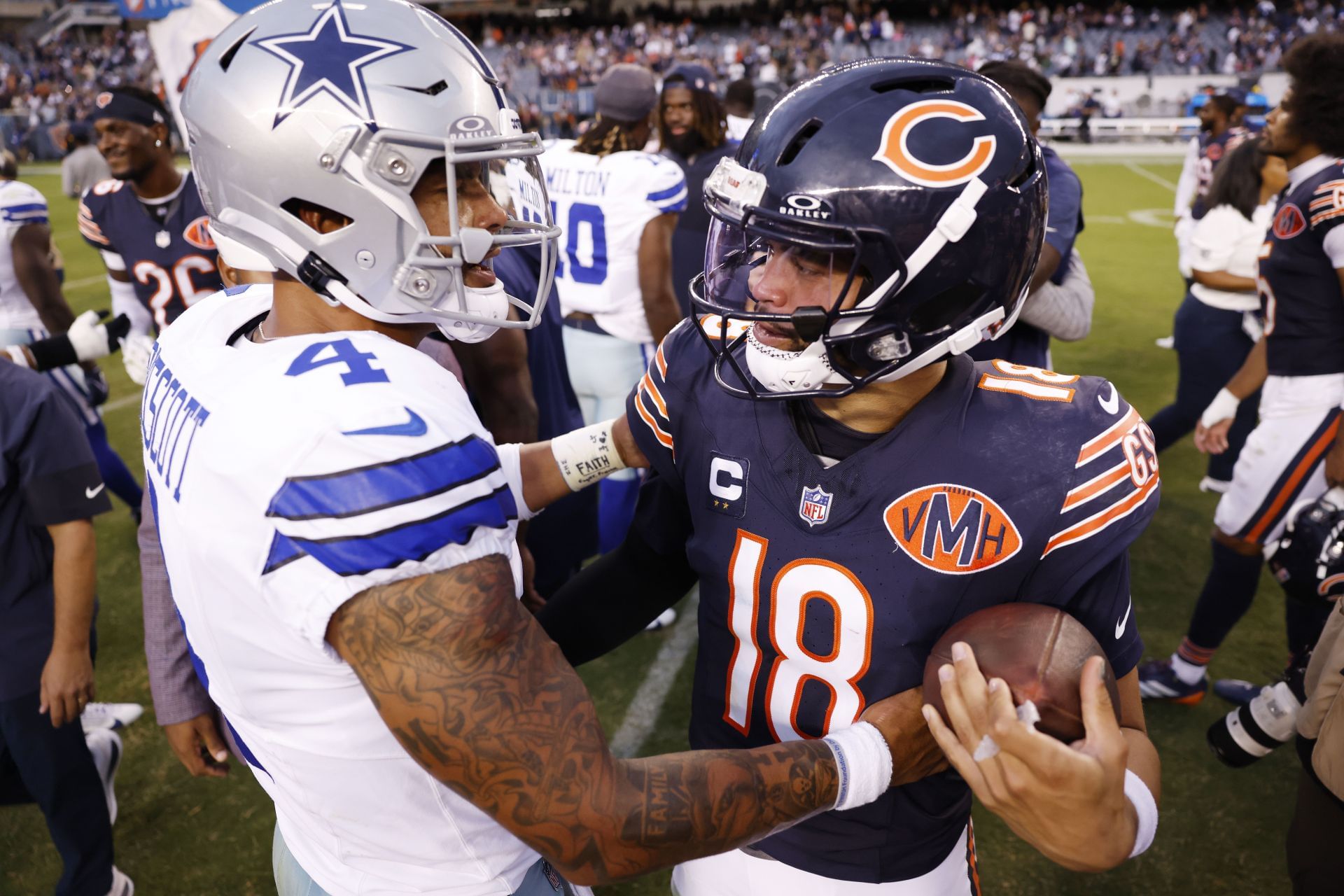 Caleb Williams at Dallas Cowboys v Chicago Bears - Source: Getty