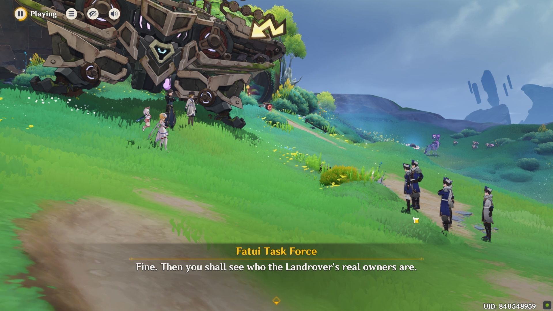 Defeat the mobs (Image via HoYoverse)