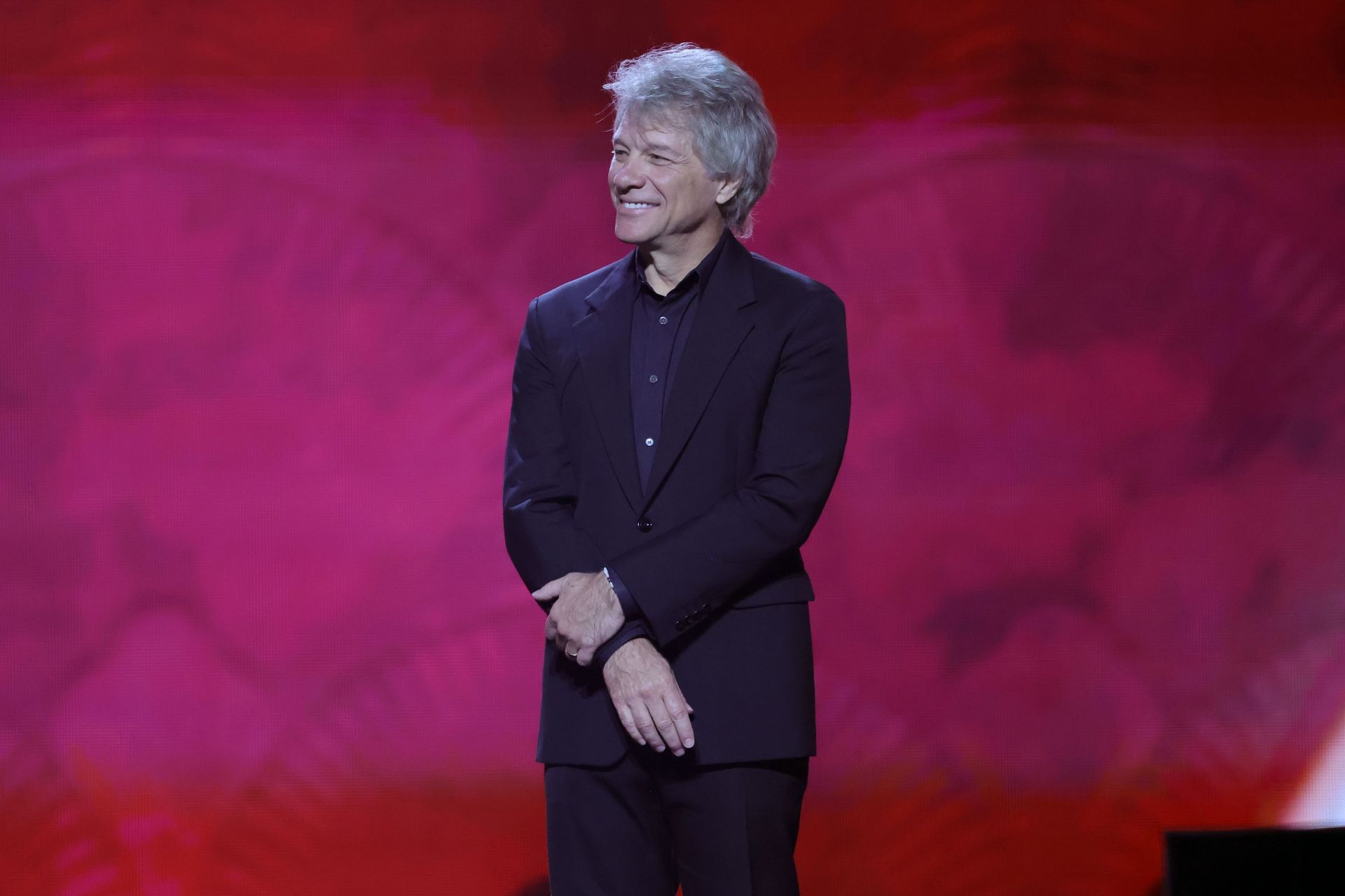 “I want to see pictures like every day”: Jon Bon Jovi gushes over becoming a grandpa after son Jake and Millie Bobby Brown adopt baby