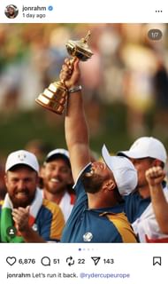 Image via Rahm’s Instagram feed _ Image Source: Instagram/@jonrahm