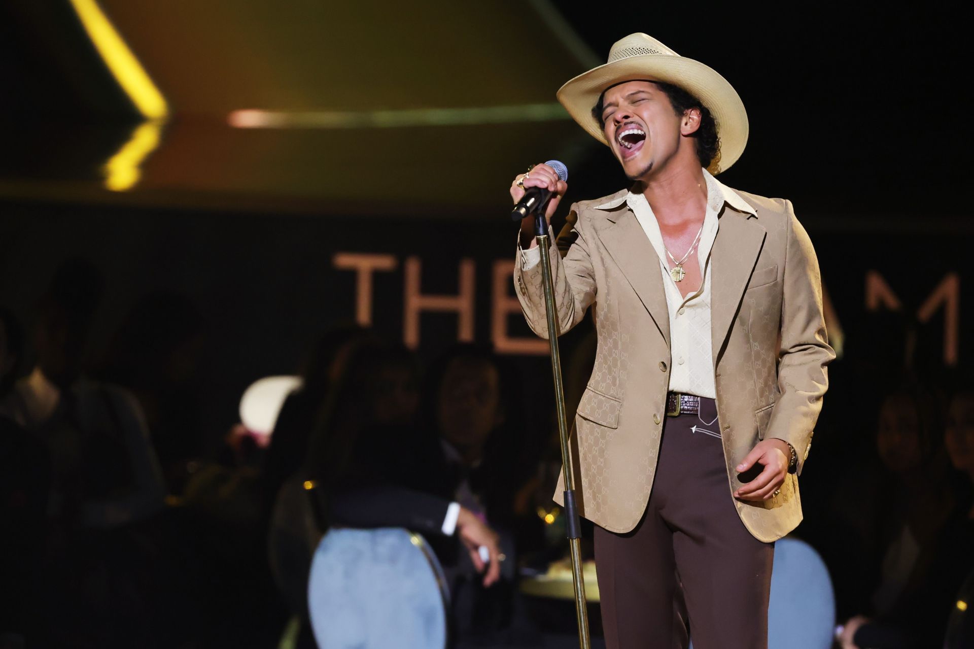 Bruno Mars at the 67th Annual GRAMMY Awards (Image via Kevin Winter/Getty Images)