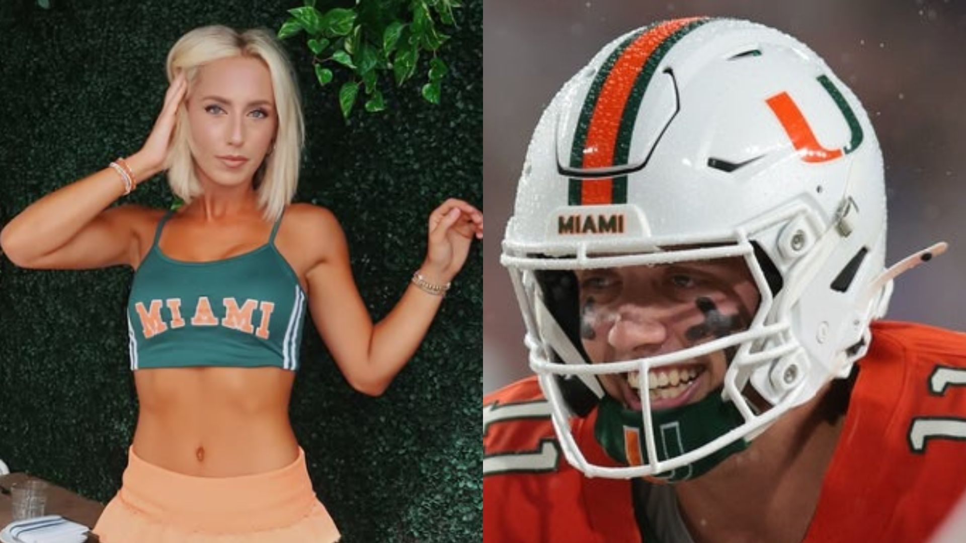 Kylie Beck (left) and Carson Beck (right) (Image Sources: @kyliebeck_/Instagram and IMAGN)