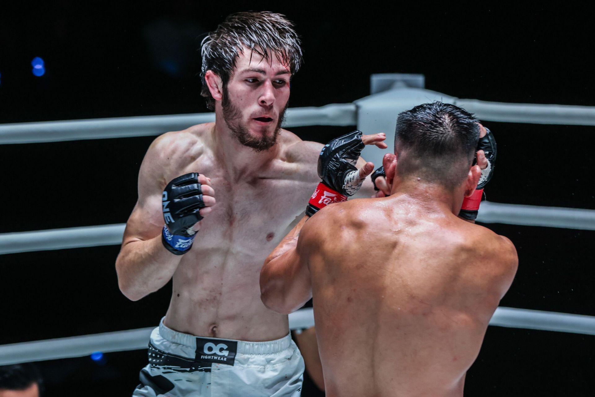 Ibragim Dauev (left) returns to action at ONE Fight Night 35. [Image: ONE Championship]