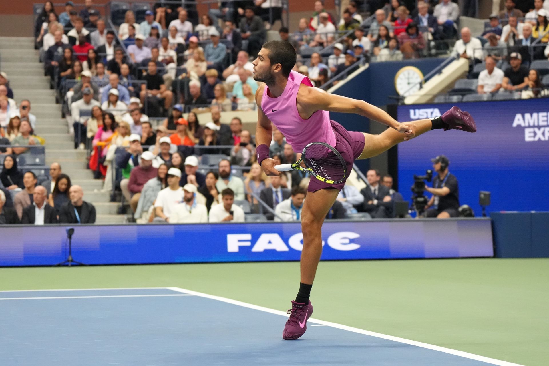 Carlos Alcaraz at the 2025 US Open - Day 15 - Source: Getty
