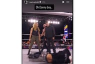 Marina Shafir's Instagram story after Daniel Garcia turned heel and joined the Death Riders