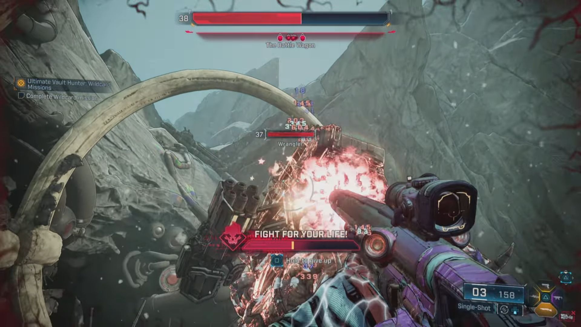 Don&#039;t be overconfident when fighting Battle Wagon (Image via 2K | YouTube/Karpo Gaming)