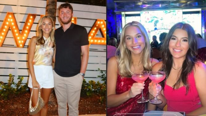 IN PICS: Miami QB Quinn Ewers' GF Madelyn Barnes all smiles as she celebrates friend's big day
