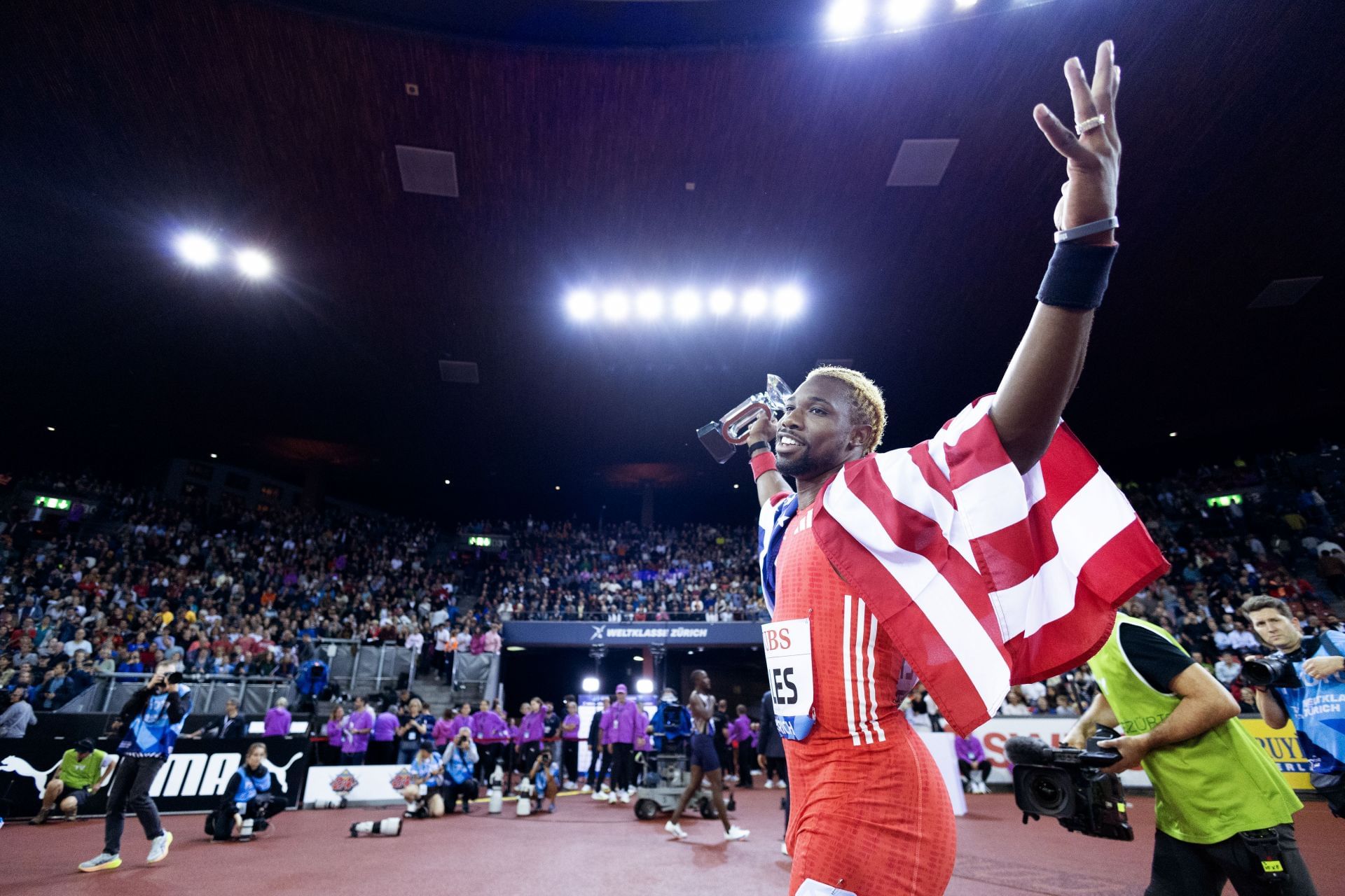 Noah Lyles (Image via: Getty)