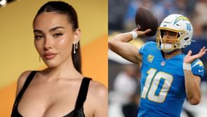 "Madison Beer dumped Justin Herbert": NFL fans flame Chargers QB as he throws second INT vs. Giants