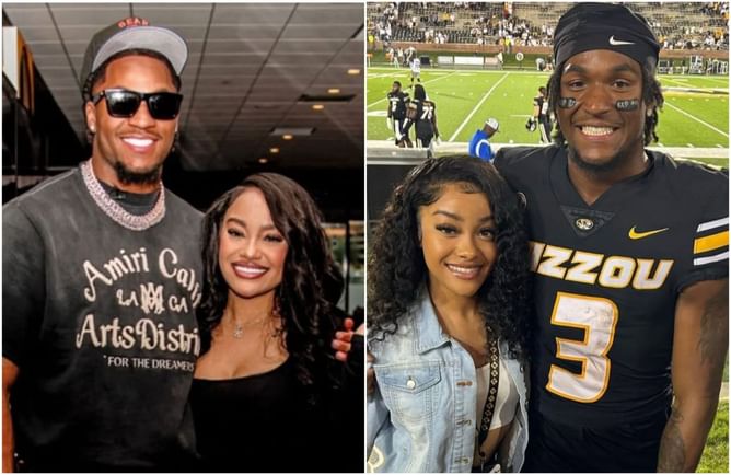 Luther Burden III's GF Kendall poses in wholesome sideline moment with Bears WR after upset win vs. Cowboys