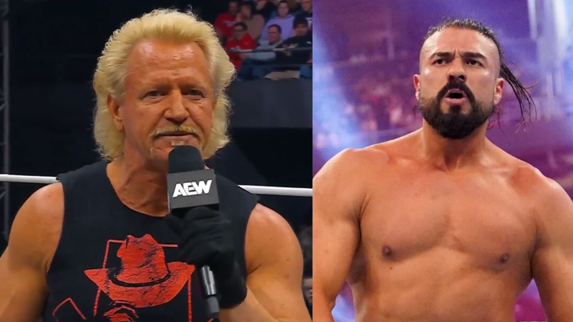 Jeff Jarrett (left) / Andrade El Idolo (right) [Image Credits: AEW