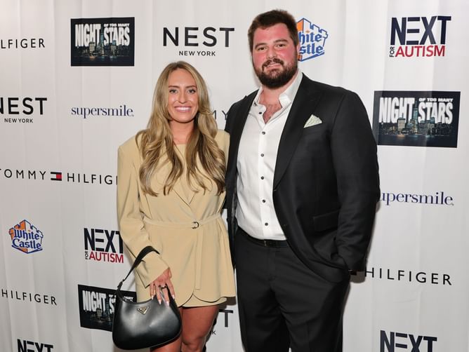 Landon Dickerson’s wife Brooke hypes up Eagles lineman in uniform ahead of Cowboys clash