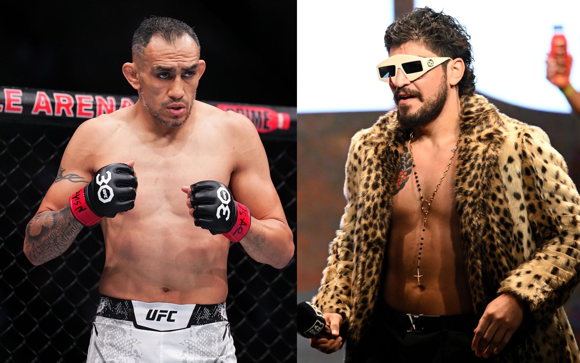 Tony Ferguson (left) and Dillon Danis (right) have teased a potential matchup. [Images courtesy: Getty]