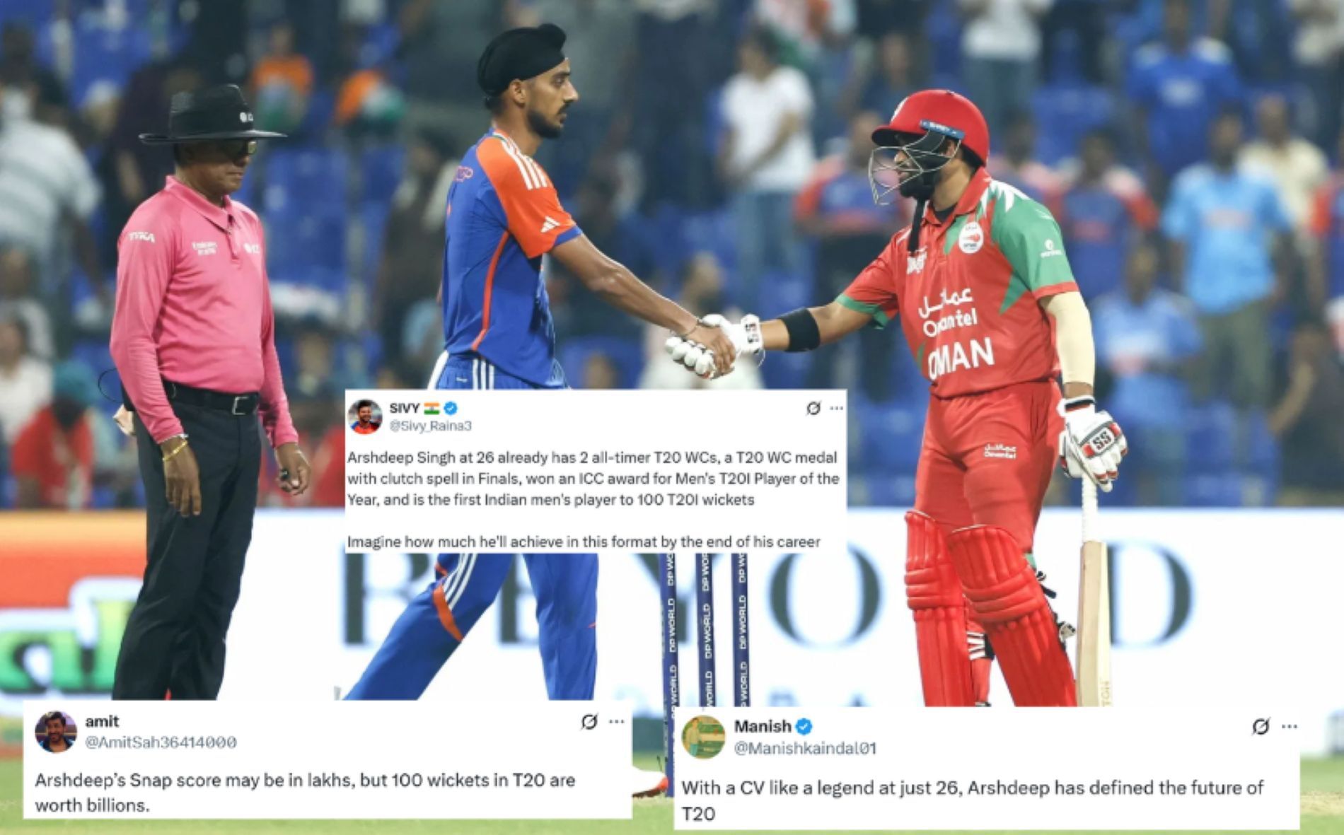 [Image credit: @Manishkaindal01, @AmitSah36414000, @Sivy_Raina3 X handles]