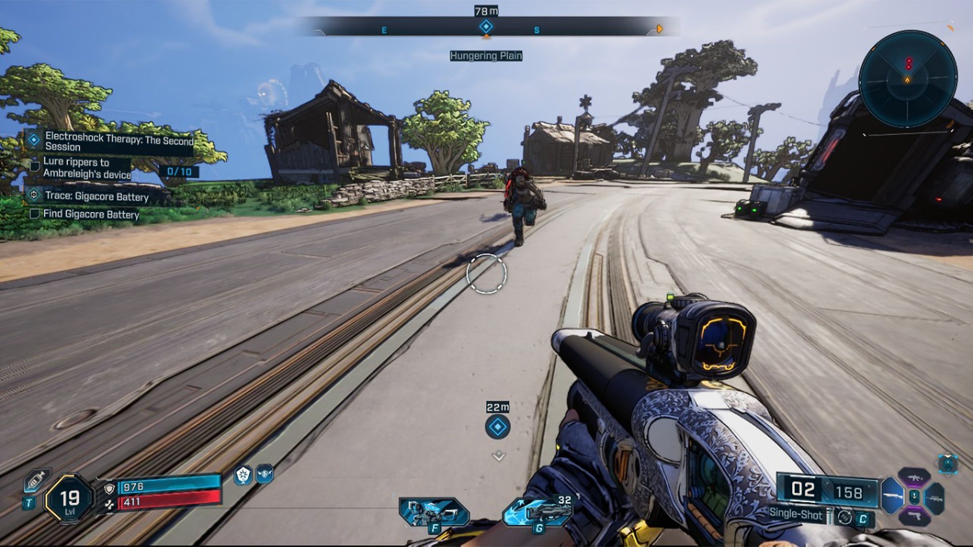 Luring Rippers from nearby areas into energy field (Image via 2K)