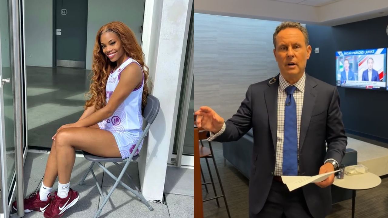 &quot;Mf you said that homeless people should be executed&quot;: Former Aces guard Harmoni Turner takes swipe at Fox News host Brian Kilmeade over controversial statement. [photo: @kilmeade/IG, @harmoniiturner/IG]