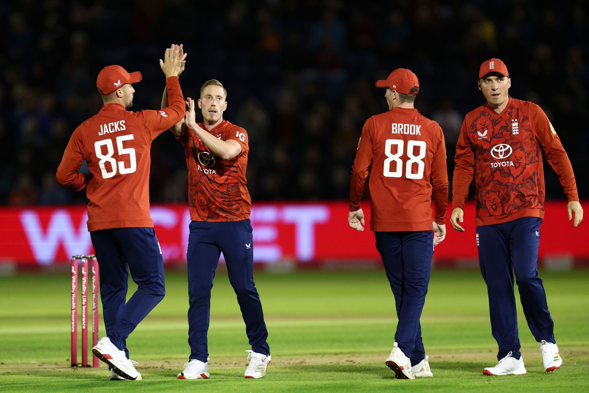 England national cricket team. (Credits: Getty)