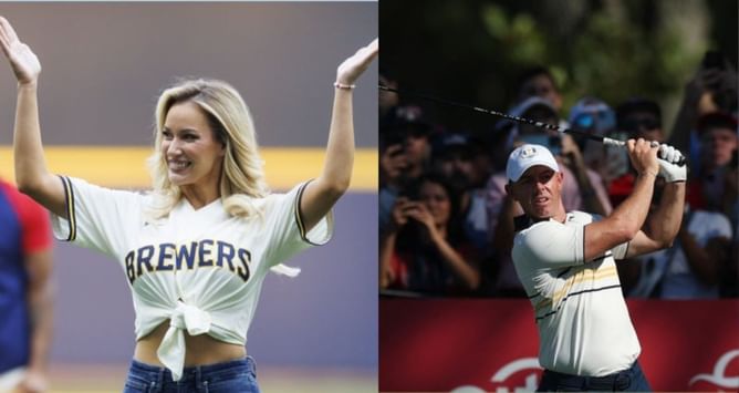 Paige Spiranac demands "life ban" as Rory McIlroy's wife Erica Stoll gets drink thrown at her