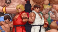 Classic Street Fighter artwork featuring Ryu, Ken, Guile, and other iconic fighters from the franchise. (Imafe via Legendary)
