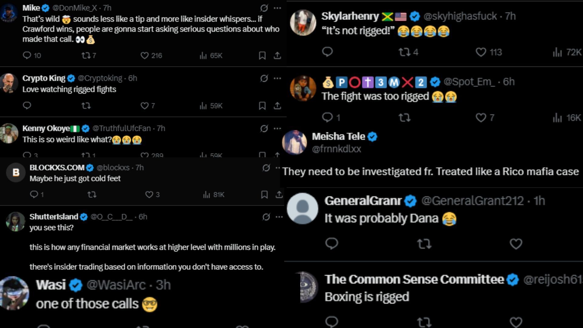 Fan comments. [Screenshots courtesy: @HappyPunch on X]