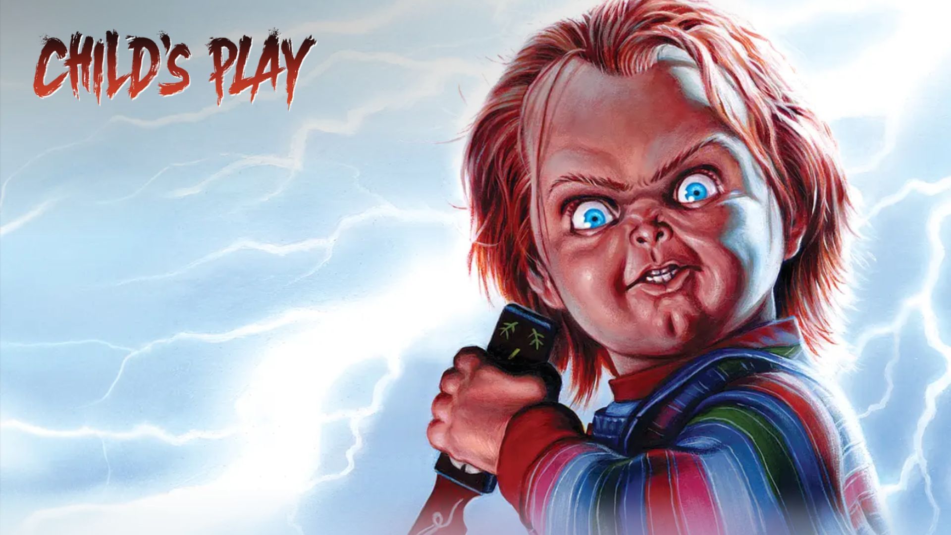 Child&rsquo;s Play follows the killer doll Chucky across films and TV since 1988 (Image via Apple TV+)