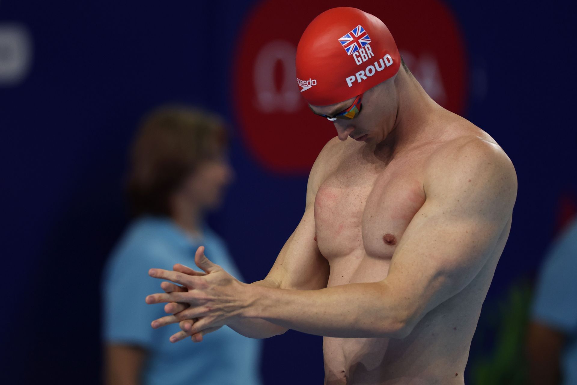 Proud in Singapore at the 2025 World Aquatics Championships - Day 22: Swimming - Source: Getty