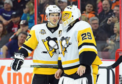 Sidney Crosby gets 100% real about Marc-Andre Fleury’s work ethic as veteran goalie returns to Penguins