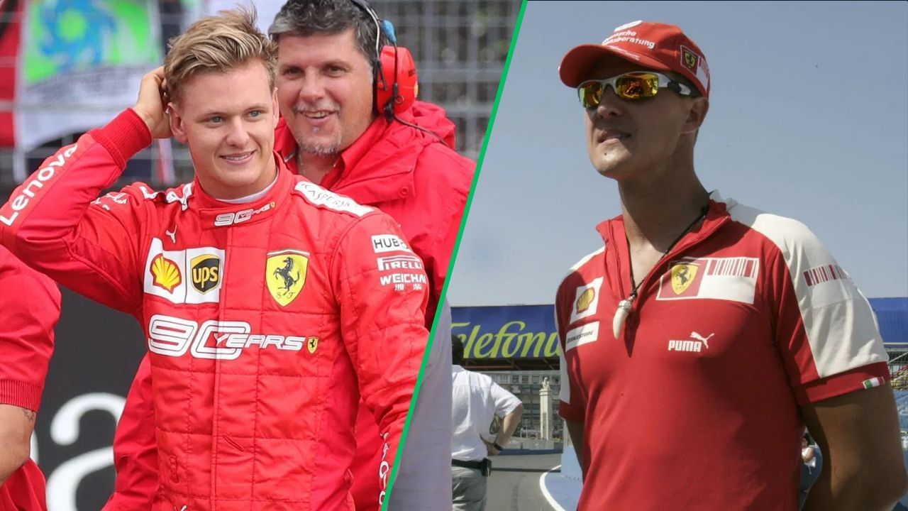 Mick Schumacher and Michael Schumacher | Image via Getty