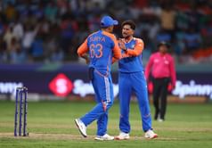 Kuldeep Yadav dismisses struggling Hussain Talat with a flighted delivery in IND vs PAK 2025 Asia Cup Super 4 match