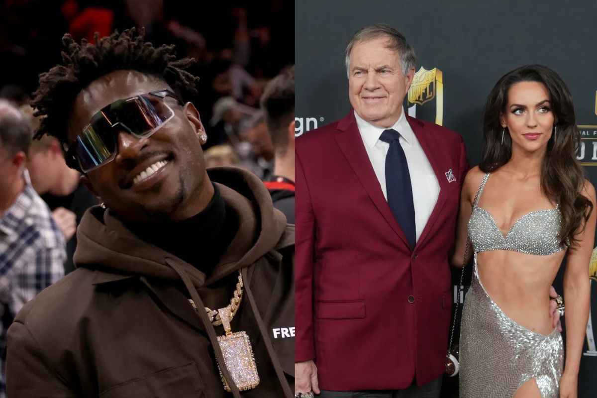 Antonio Brown mocks Bill Belichick