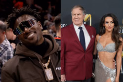 Antonio Brown mocks Bill Belichick's resurfaced video of 24YO GF Jordon Hudson helping 6x Super Bowl winning coach at UNC practice