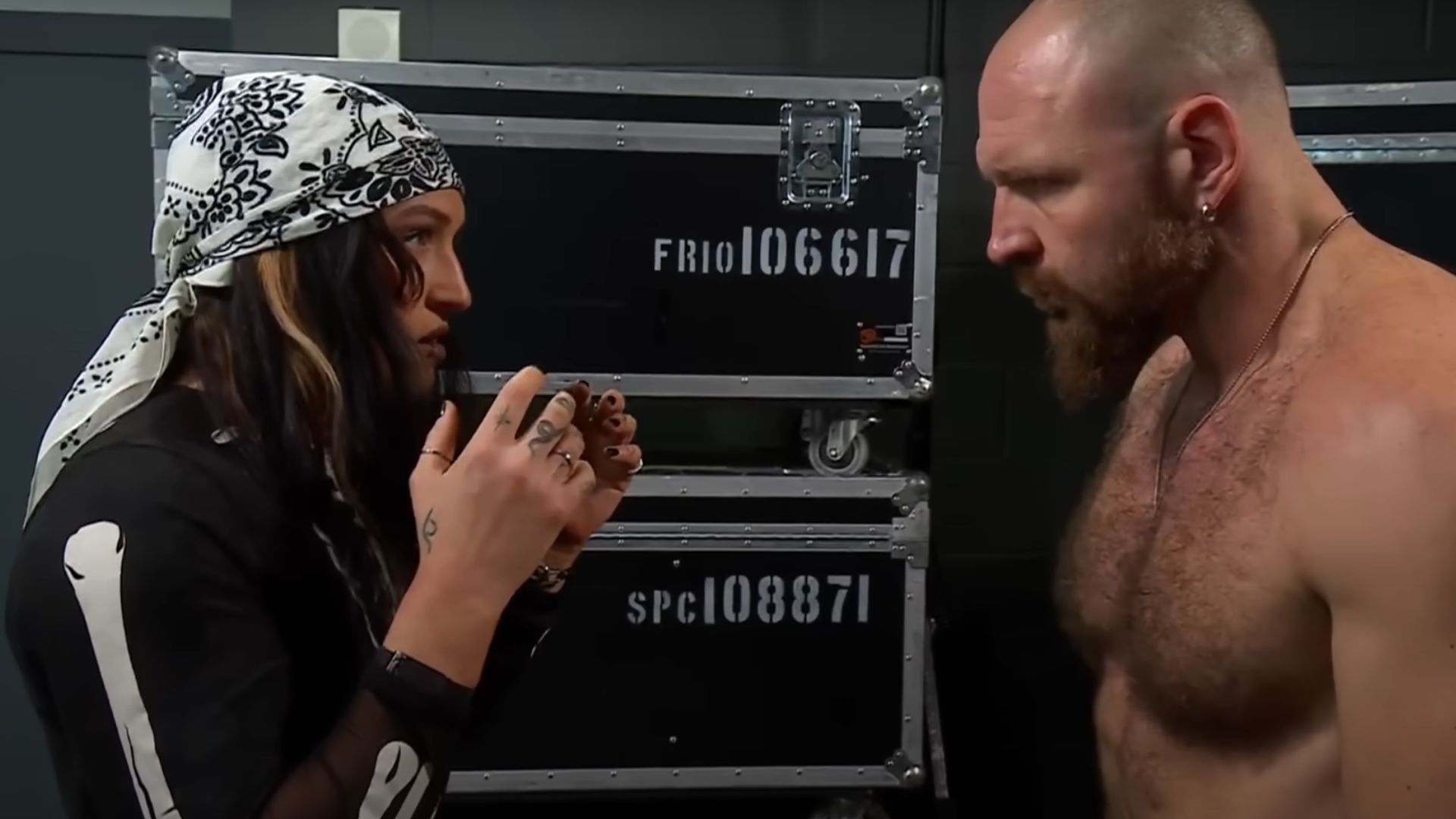 AEW stars Kris Statlander (left) and Jon Moxley (right) [Image Credits: AEW