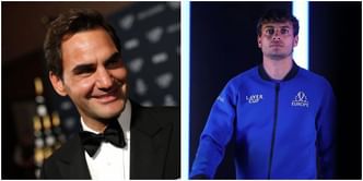 "I can't lose with Roger Federer cheering for me" - Flavio Cobolli afraid to let Swiss down as he attends Laver Cup Day 1 to cheer for Team Europe