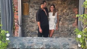 Jack Flaherty's girlfriend, Katie Johnson, takes on thrilling jet ski ride across blue waves during tropical escape