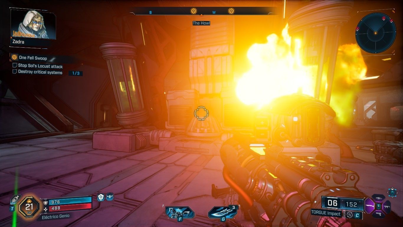 Destroy the Airship from within (Image via 2k | Sportskeeda Gaming)