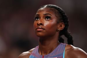 "The fire continues and the fight remains" - Masai Russell vows to come back stronger after podium miss at World Athletics Championships