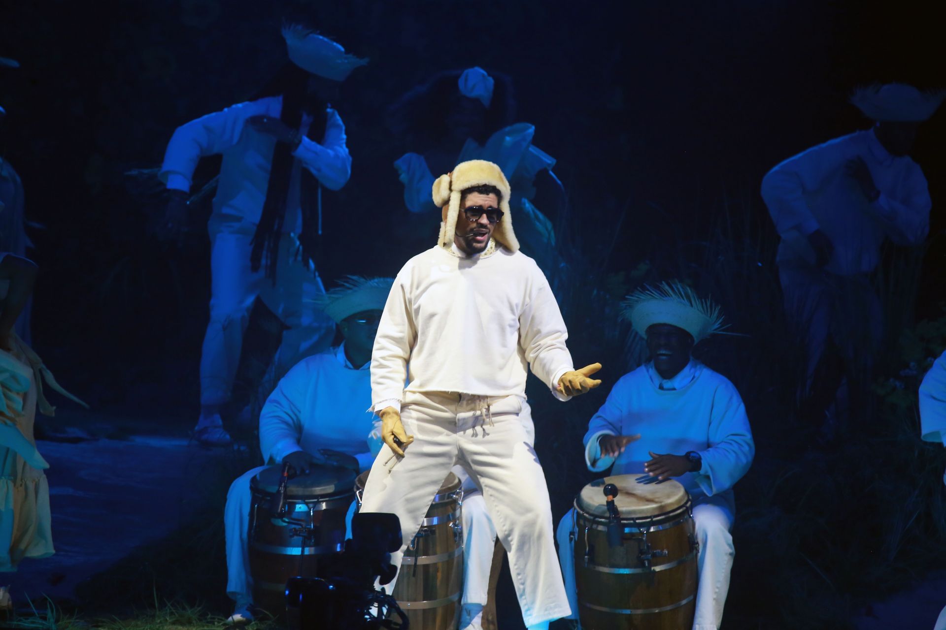 Bad Bunny&#039;s &quot;No Me Quiero Ir De Aqui&quot; Residencia En El Choli (Image via Getty)