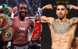 Ex-UFC champ explains how potential Terence Crawford vs. Ilia Topuria boxing match could materialize: "You've got Dana White in the middle"