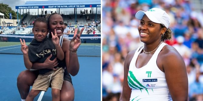 WATCH: Taylor Townsend shares adorable phone conversation with son Adyn as he makes fun of her glammed-up look for World No. 1 photoshoot at US Open