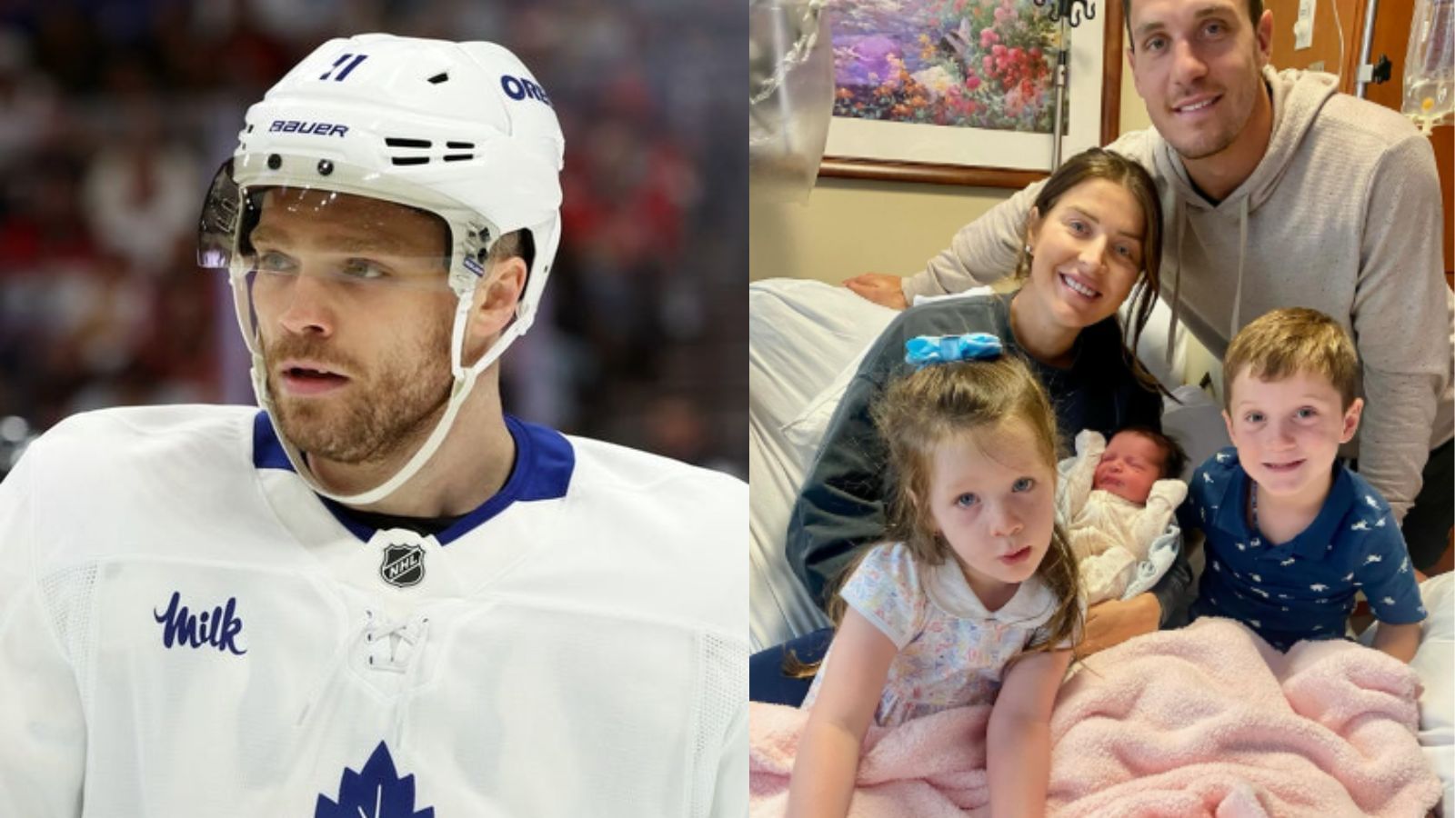 Max Domi sends a heartfelt message to ex-Knights teammate Bo Horvat and wife as couple welcomes baby girl Lainey