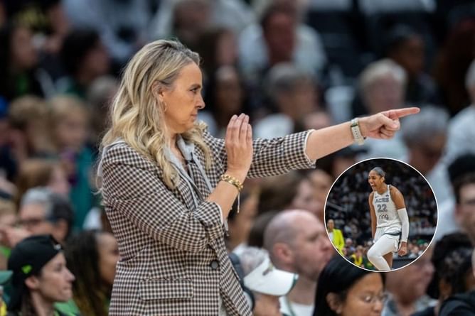 "She doesn't normally play 2 stinkers in a row": Becky Hammon sends searing warning to Fever after A'ja Wilson flops fresh off MVP win