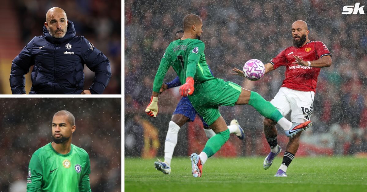 Enzo Maresca reveals what Robert Sanchez did after early red card vs Manchester United
