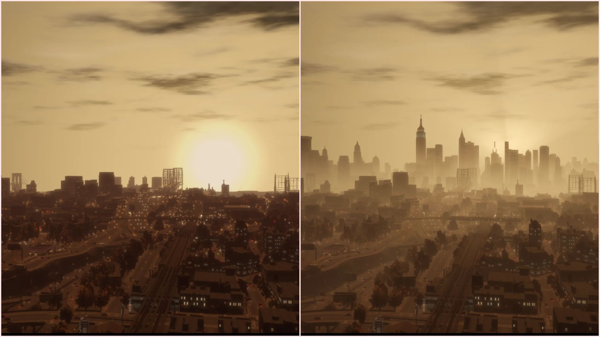 Volumetric fog has drastically improved thanks to Fusion Fix (Image via Rockstar Games || Fusion Fix)