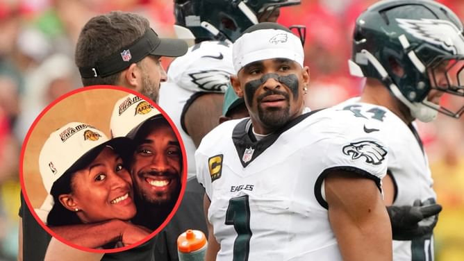 Kobe Bryant’s sister highlights Jalen Hurts’ brutal mockery of Chiefs’ $31,750,000 star as Eagles claim another scalp