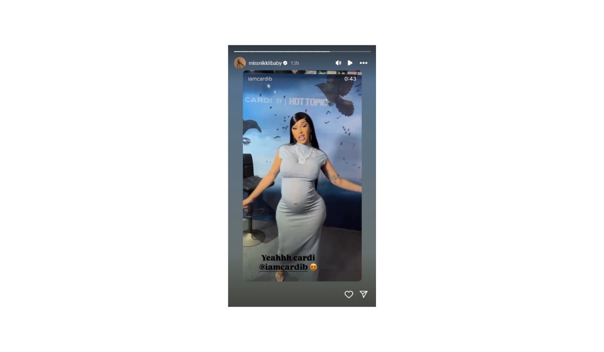Mudarris responds to Cardi B&#039;s post on IG (Source: IG)